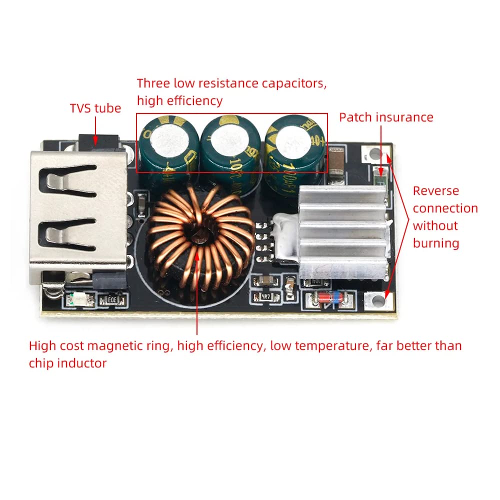 QC3.0 DIY Fast Charger Step-Down (Buck) Module. - Image 2