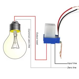 Photocell Light Sensor Switch Module | Automatic Dusk to Dawn Streetlight Sensor