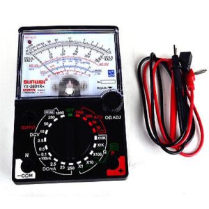 Sunwa YX-360TRn Analog Multimeter | Pointer AC/DC Voltage Current Tester with Leads