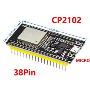 ESP32 DevKit Board CP2102 38-Pin Micro USB | WiFi + Bluetooth Dual-Core IoT Board